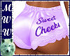 Swt Chks PJ Shorts Lilac