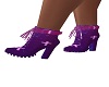 purple cross boots