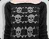 ✂ sweater . skull 2