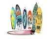 Surf Board w/Kiss Pose