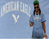 American Eagle- Logo Tee