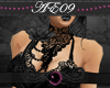 [AE09]Goth collar black