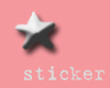 Star~ Sticker