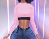 Long Sleeve Gym - Pink