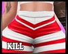 Leggings Stripe Red