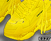 ✖ Yellow Sneakers.