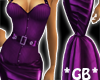Purple Fish Tail Gown