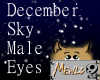 December Sky Male Eyes