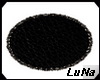 Black Leather Rug