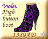 VioletPlaid HiButtonBoot