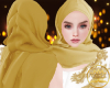Ari. Gold Hijab Fashion