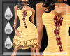 (I) GoldRed Dress BM