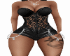 Leather N Lace Short Set