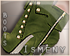 [Is] Casual Green Boots