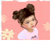Kids Brown Kio Hair