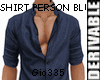 [Gi]SHIRT PERSON BLUE