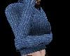 A~ Blue 2 Winter Sweater