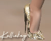 Gold Sexy Heels
