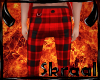 Sl Red Checkered Pants