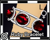 *m Ruby Bracelet L