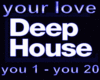 your love  (deep house)