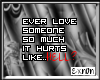 [Ex]Love hurts like heck