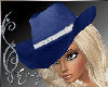 Azure Cowgirl Hat