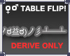 Table Flip Derivable
