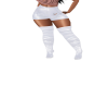 white shorts with boots