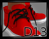 Dl Red Skater shoes