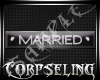 Married Tag - Grey