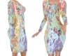 TF* Floral Patched Dress