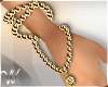 *W* Sheena Gold Bracelet