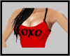 [KF]xoxo black&red