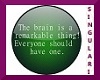 Quote Button-The Brain