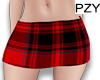 ::PZY::Red Scott Skirt