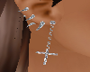 {LA} Spiked earrings