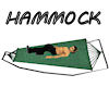 !Camp hammock green