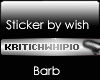 Vip Sticker KRITICHWHIPI