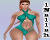 swimsuit model GREEN
