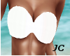 JC White Bikini Top