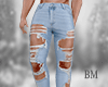 BM- Destroyed Jeans