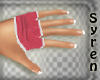 Gloves Pink n White