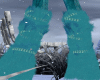 MxU-turquoise snow boots