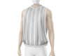 Tank Top White Jaring