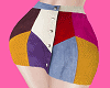 !C RLL Multi Color Skirt
