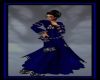 chv royal blue gown