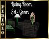 Living Room, Set-Green