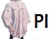 PI - Pink Knit Poncho