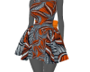 Ankara mini dress